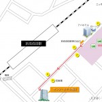 センターホテル成田への行き方地図